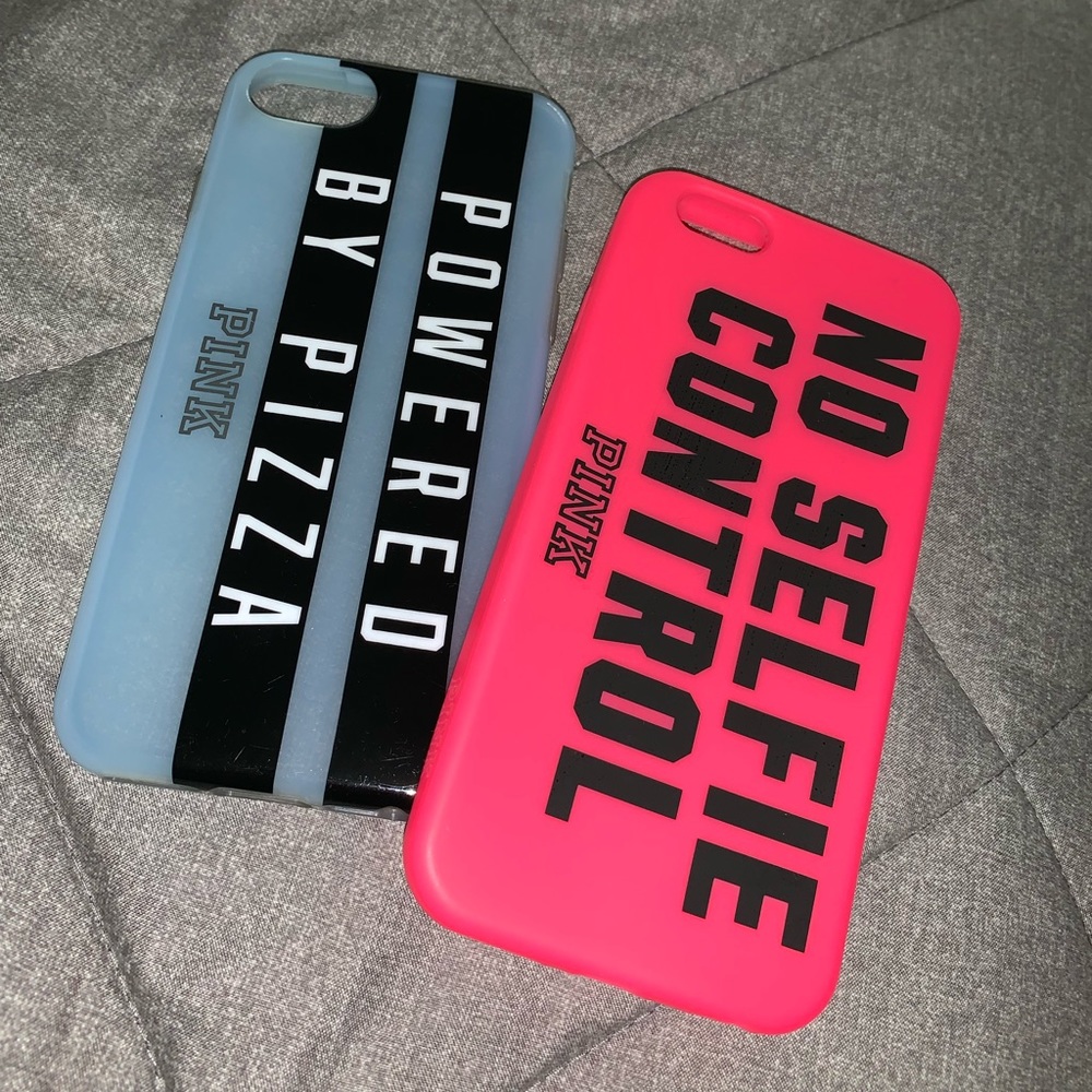 2 PINK IPhone 6 Cases